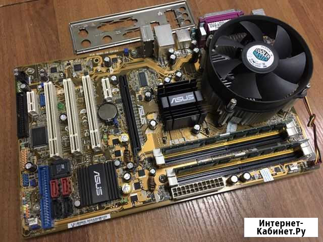 Мат. плата LGA775 asus P5PL2-E Ангарск - изображение 1