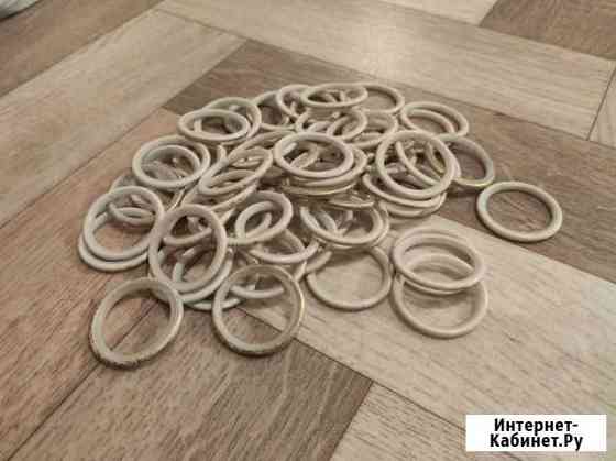 Кольца для карниза, белое золото 60шт Воронеж
