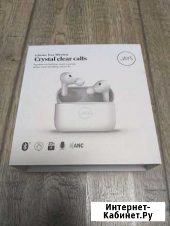 Беспроводные наушники Jays t-Seven True Wireless Н Нижний Новгород - изображение 1