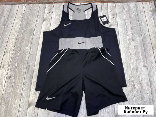Боксерская форма Nike Boxing Tank чёрная Санкт-Петербург - изображение 1