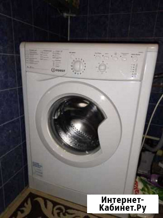 Стиральная машина бу indesit узкая Гагарин - изображение 1
