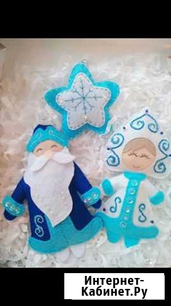 Фетровые новогодние игрушки Мценск - изображение 1