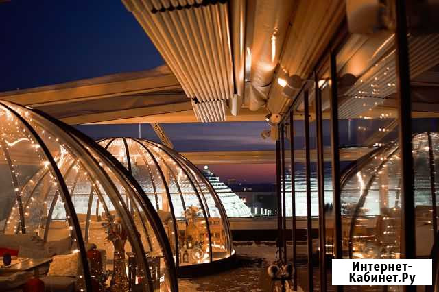 Купольный ресторан на крыше отеля Marriott Новосибирск - изображение 1