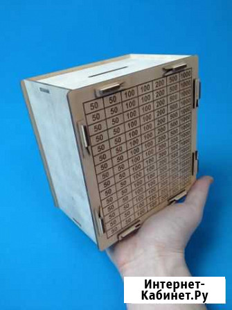 Копилка 50-1000 (из дерева/фанеры) Ярославль - изображение 1