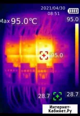Исследование тепловизором, поиск повреждений тепло Калининград
