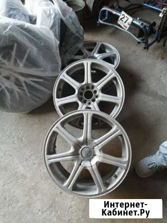 Диски литые. 4шт. r17 5x100 Комсомольск-на-Амуре - изображение 1