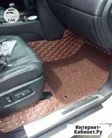 3D коврики из экокожи для Toyota Land Cruiser Томск