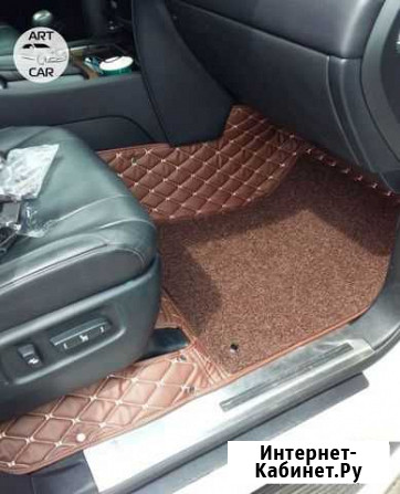 3D коврики из экокожи для Toyota Land Cruiser Томск - изображение 1