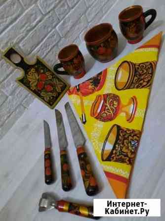 Набор посуды хохлома Иваново