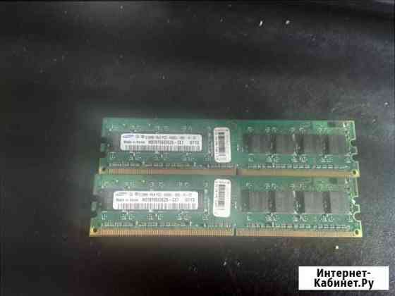 2 планки samsung m378t6553ezs-ce7 512MB Тольятти