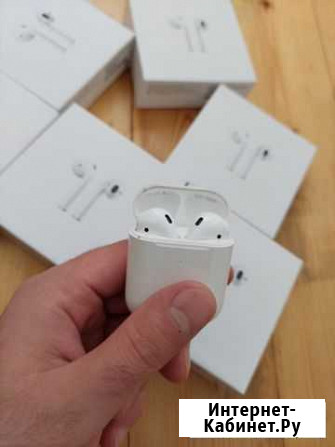 Наушники airpods 2 Пятигорск - изображение 1