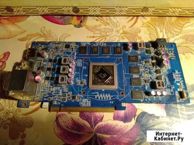 RoHS HD6850 1G gddr5(нерабочая ) Щербинка - изображение 1