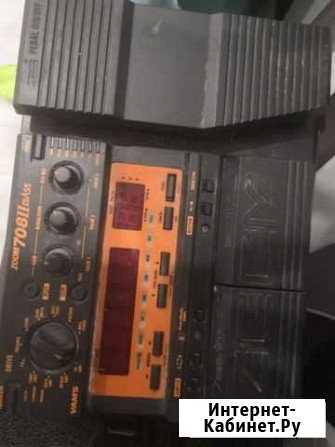 Гитарный процессор эффектов(Барабаны) Zoom 708 Bas Брянск - изображение 1