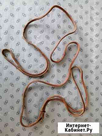 Поводок-ринговка нат. кожа, для собак Ярославль