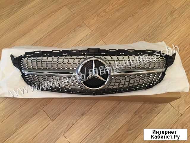 Решётка радиатора Mercedes Diamond C205 Сочи - изображение 1