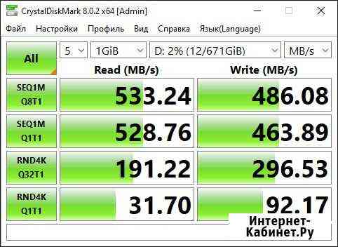 Netac N600S SSD 720 Gb SATA 3 Ачинск