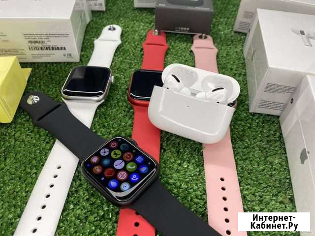 Apple Watch + Airpods Pro +доставка Альметьевск - изображение 1