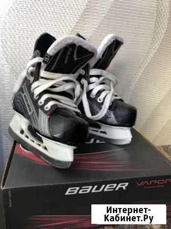 Коньки хоккейные детские Bauer vapor X200 Новосибирск - изображение 1