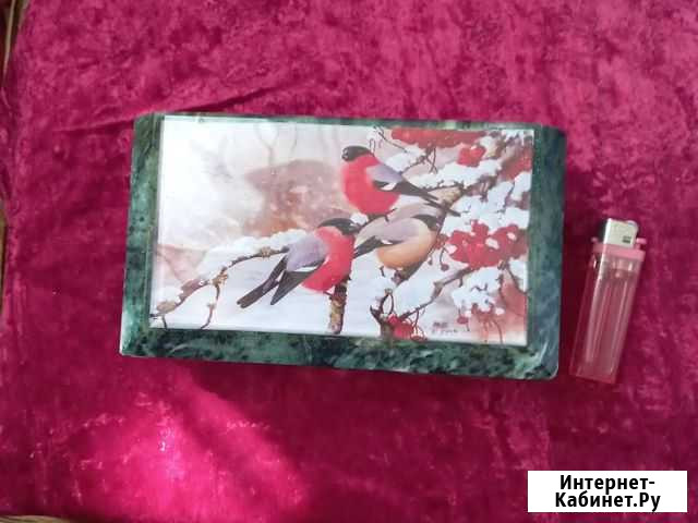 Шкатулка из натурального камня Пятигорск - изображение 1