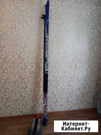 Лыжи беговые с ботинками Хабаровск - изображение 1