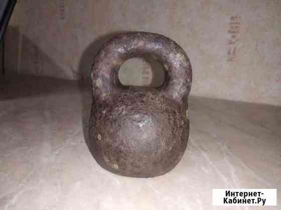 Гирька 3 фунта старинная Смоленск