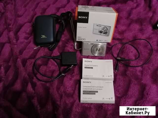 Фотоаппарат Sony Cyber-shot DSC-W830 Петрозаводск - изображение 1