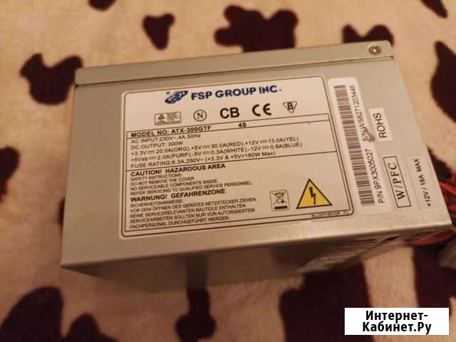 Блок питания fsp 300w Воронеж - изображение 1