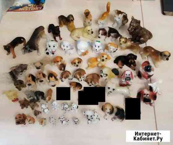 Фигурки собак (53 шт, разные размеры и материал) Краснодар