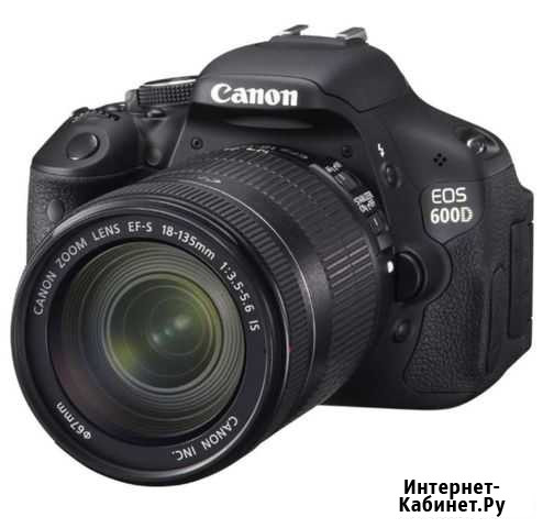 Зеркальный фотоаппарат canon 600d Сыктывкар - изображение 1