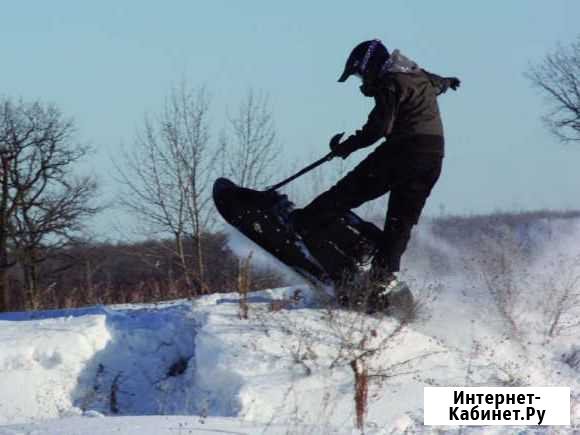 Мотосноуборд Мотособака снегоход Powerboard 200BD Омск - изображение 1