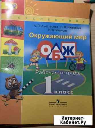 Рабочая тетрадь окружающий мир(обж) 1 класс перспе Одинцово