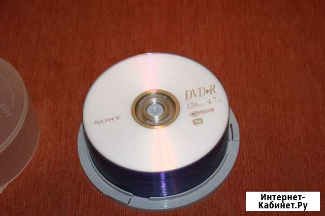 Чистые болванки DVD-R Sony 30 шт и DVD-R printable Омск - изображение 1
