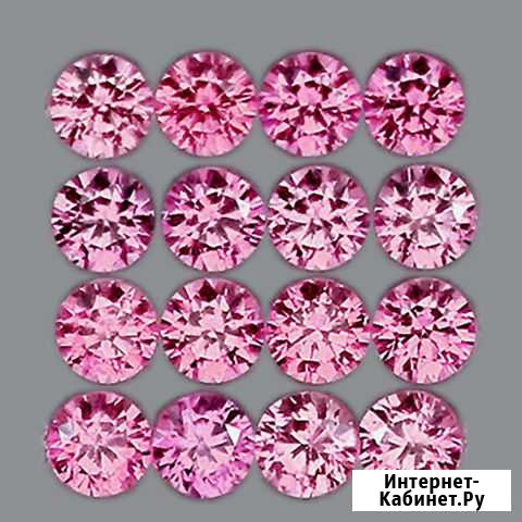 Сапфир натуральный 0,97Ct 1,4мм 65шт VVS Цейлон Химки - изображение 1