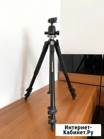 Штатив Manfrotto 190XB + голова 496RC2 Новый Магнитогорск - изображение 1