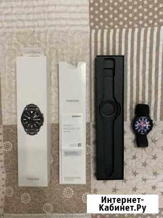 Смарт часы Samsung Galaxy Watch 3 45mm Чита - изображение 1