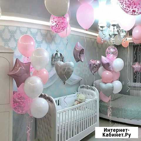 Шары на выписку из роддома Курск - изображение 1