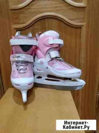 Коньки раздвижные, размер 34-37 Мурманск