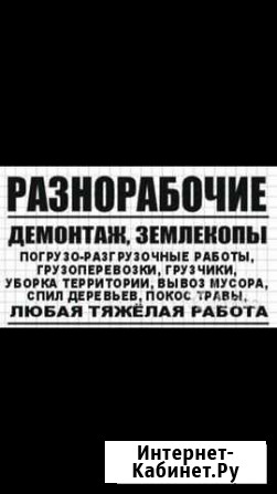 Услуги грузчиков и разнорабочих Киров - изображение 1