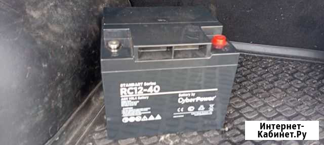 Аккумуляторная батарея для ибп CyberPower RC 12-40 Новокузнецк - изображение 1