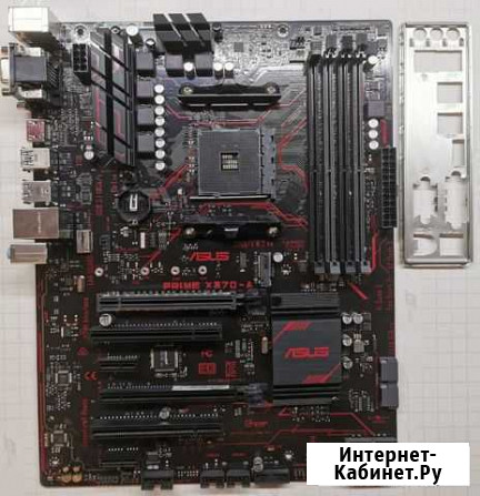Топовая материнская плата asus prime X370-A AM4 Псков - изображение 1