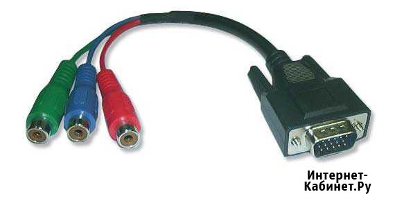 Переходник VGA-Component Радужный - изображение 1