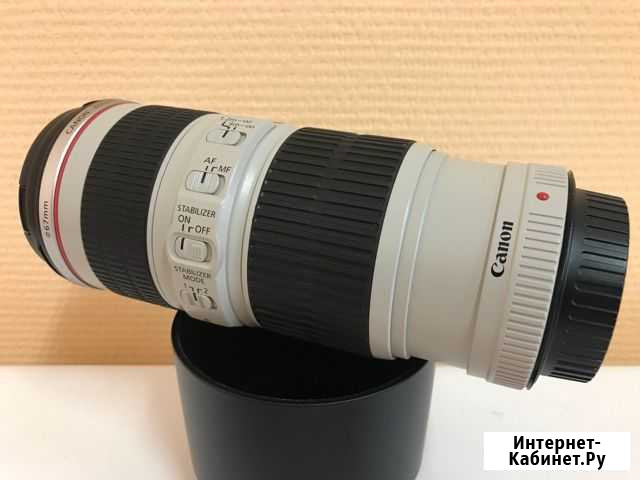Canon 70-200mm f4 L IS USM Екатеринбург - изображение 1