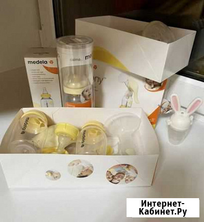 Молокоотсос medela, смарт соска Calma и бутылочки Казань - изображение 1
