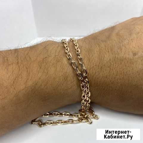 Золотая цепь Якорь 55 см (11,44 гр) Химки - изображение 1