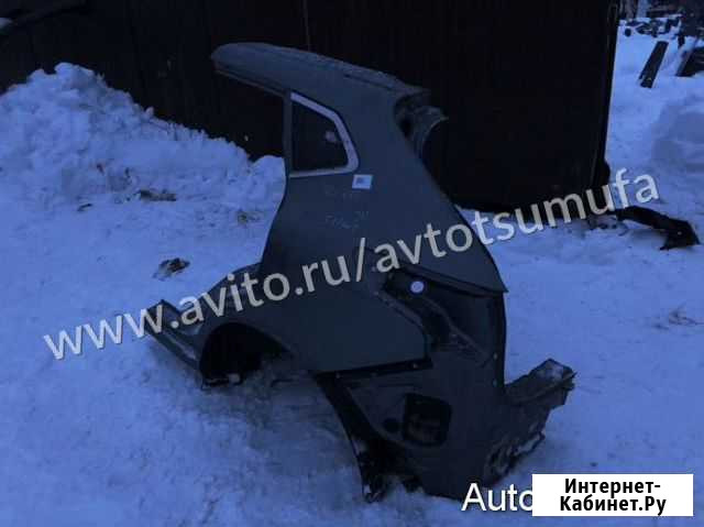 Четверть Задняя левая Nissan Qashqai J11 Иркутск - изображение 1