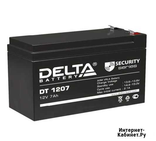 Аккумуляторы 12 вольт delta Security Force Optimus Волгоград - изображение 1