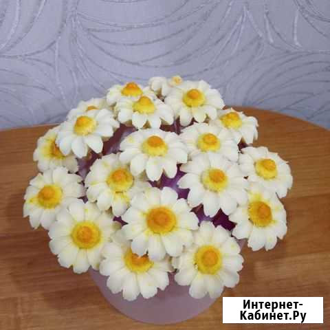 Букет из шоколадных ромашек Волгоград - изображение 1