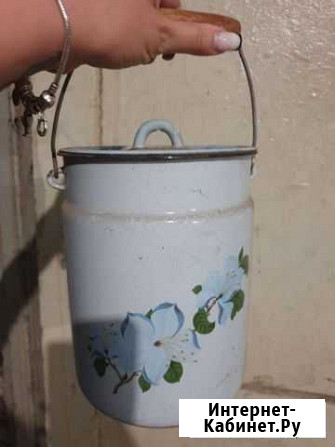 Бидон эмалированный СССР Владикавказ - изображение 1