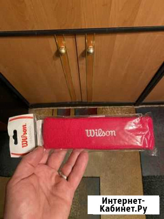 Повязка на голову Wilson Red новая Ростов-на-Дону - изображение 1