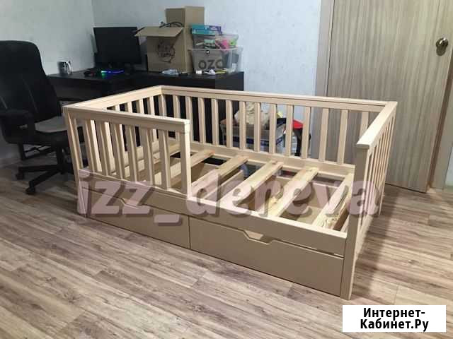 Детская кровать из массива Краснодар - изображение 1